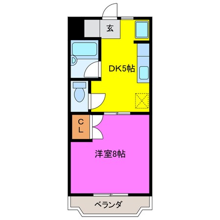 マンションＪＯＹの物件間取画像